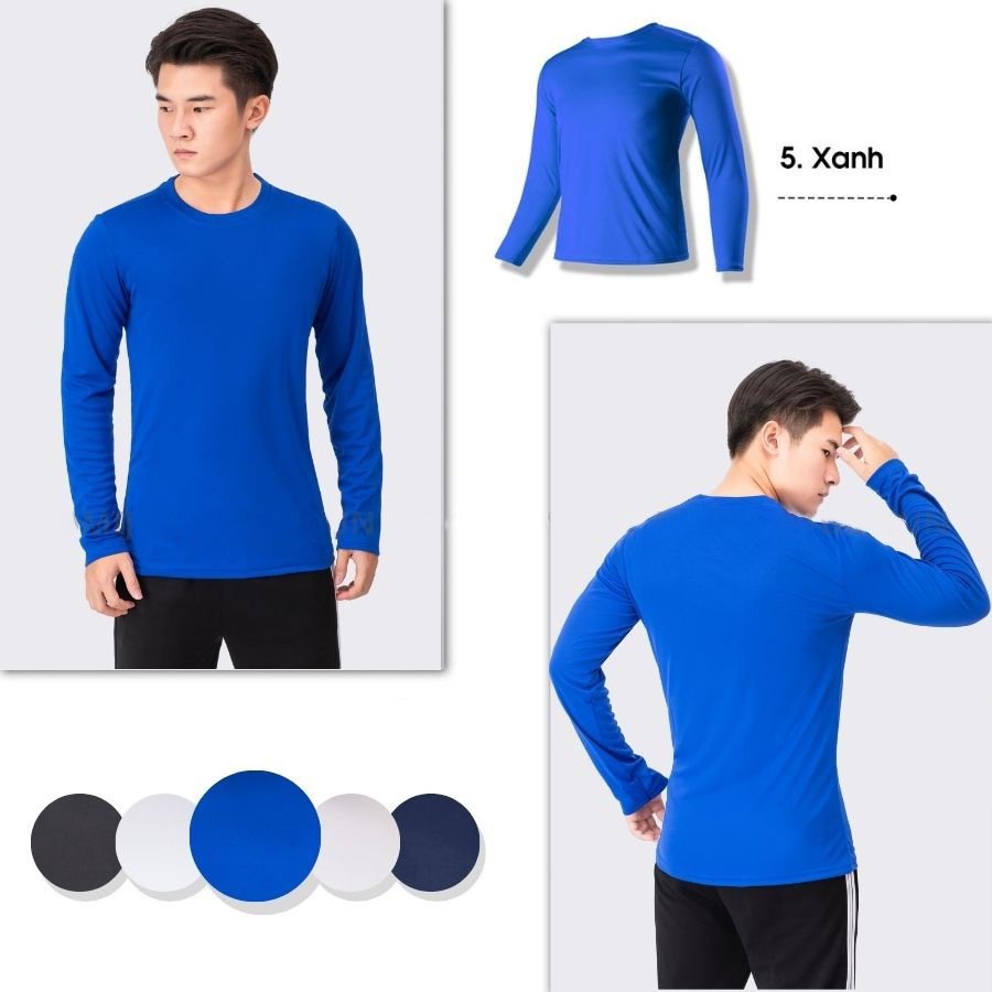 Review áo giữ nhiệt nam Bull Sport dáng body co dãn 2 chiều