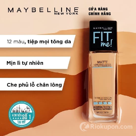 Kem nền Maybelline Fit Me