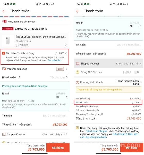 Checklist lưu ý trước khi mua bảo hiểm trên Shopee