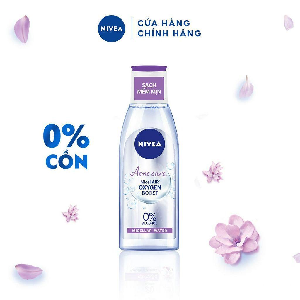 Review nước tẩy trang Nivea Acne Care MicellAir Water ngừa mụn hiệu quả tốt không?