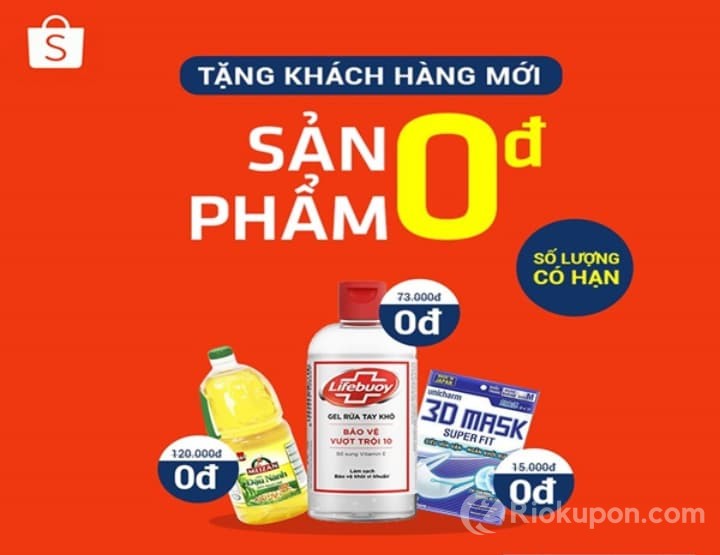 Điều kiện nhận quà 0Đ Shopee cho thành viên mới