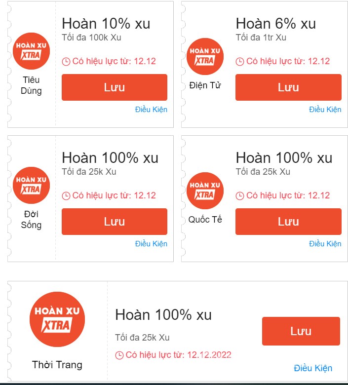 Quy trình tích hợp voucher hoàn xu vào đơn hàng Shopee