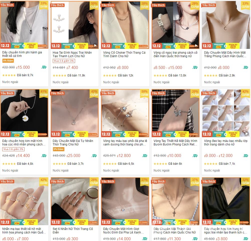 Co Co Jewelry trang sức Shopee