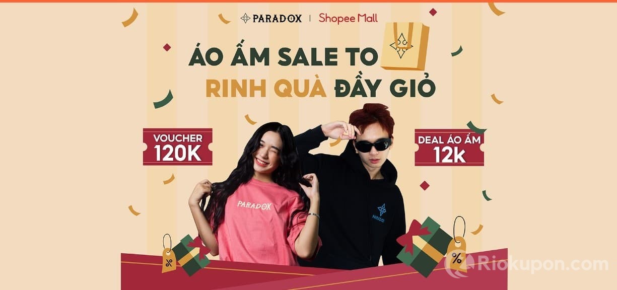 Logo thương hiệu thời trang nam Paradox Hàn Quốc