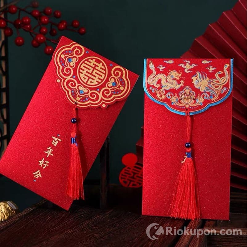 Bao lì xì đỏ mừng năm mới 2023 sang trọng