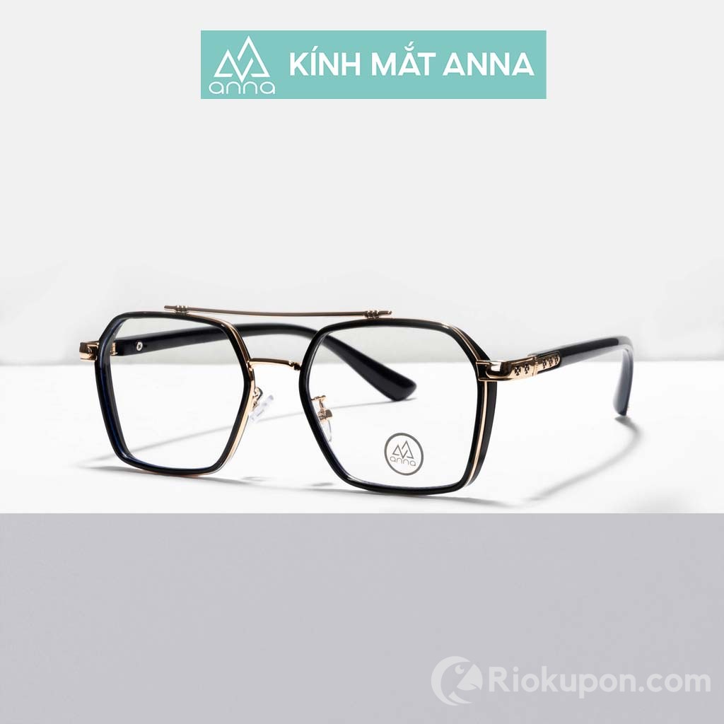 Gọng kính mắt ANNA ironman chất liệu kim loại 300HQ025