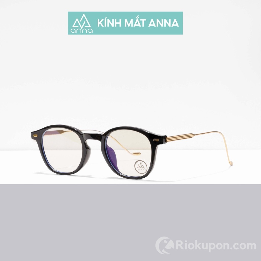 Gọng kính cận nam nữ ANNA dáng tròn unisex 350HQ055