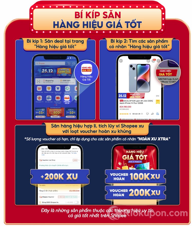 Bí kíp săn hàng hiệu giá tốt