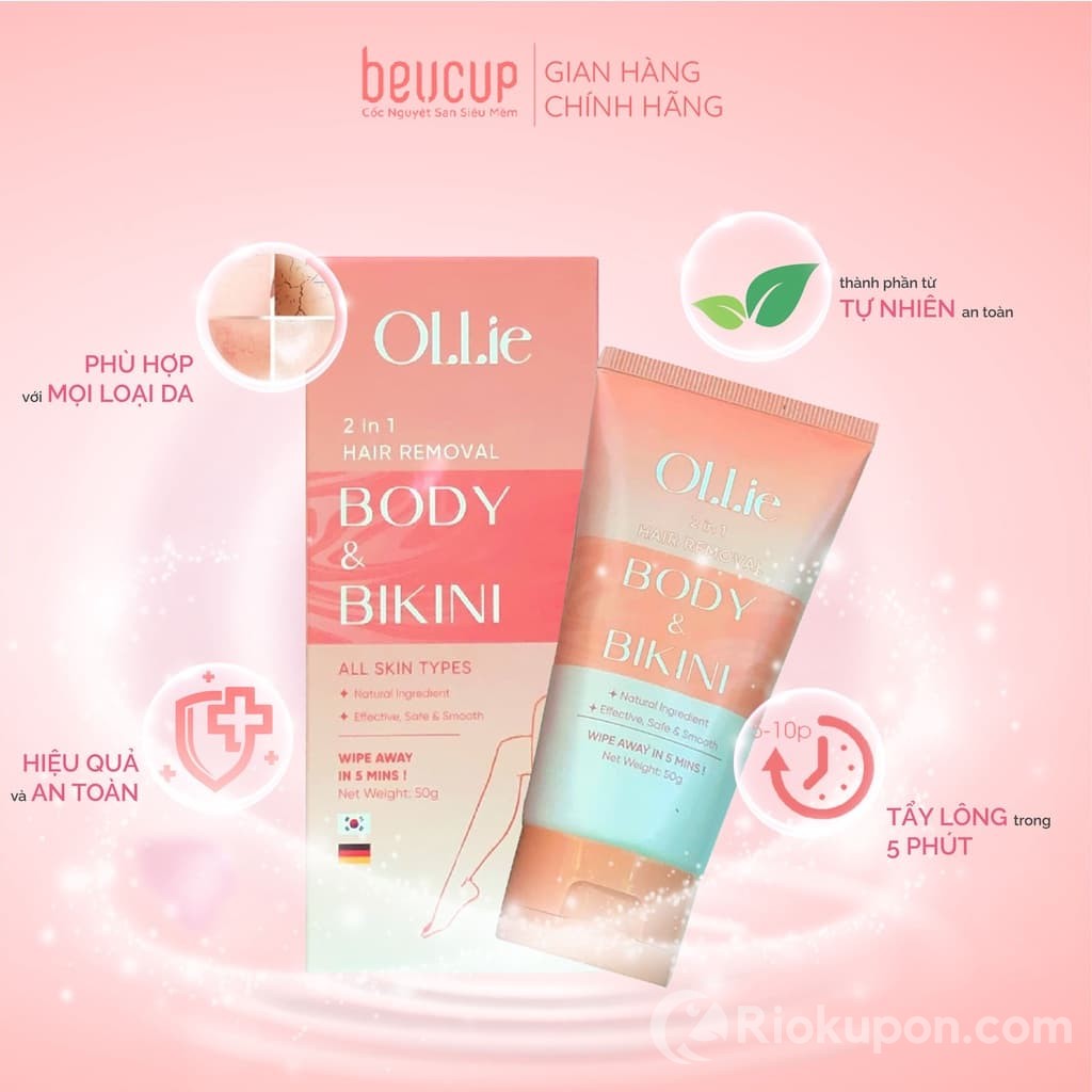 [Review] Kem tẩy lông Ollie có tốt như quảng cáo không?