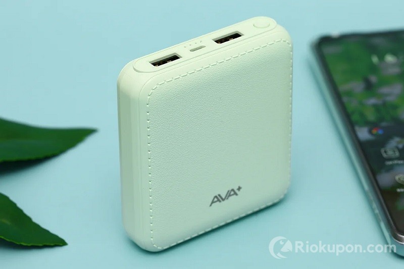 Sạc dự phòng Ava thiết kế nhỏ gọn, đa dạng màu sắc