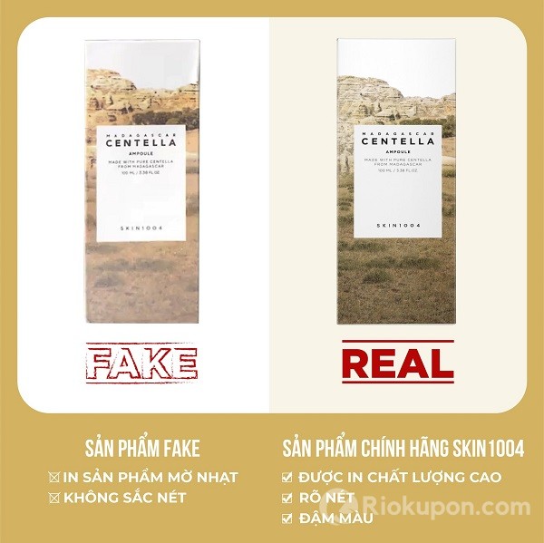 Hướng dẫn phân biệt kem chống nắng Centella thật và giả chuẩn nhất