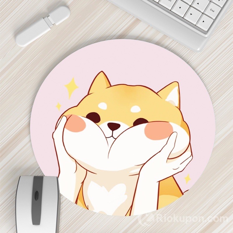 Miếng pad lót chuột máy tính S P đa năng cao su 22x20cm