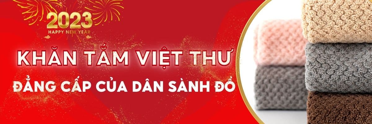 Bộ sưu tập khăn tắm cao cấp từ Việt Thư