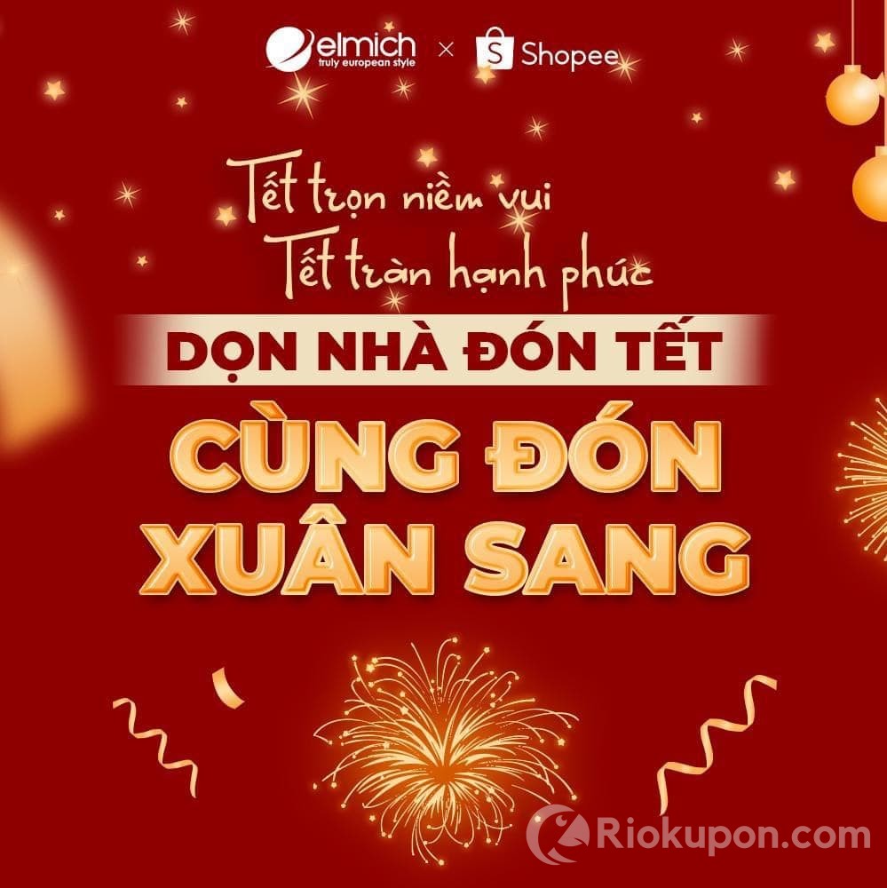 Sản phẩm Elmich trong sự kiện Thứ 2 chính hãng Shopee Mall