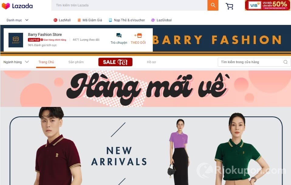 Áo polo nam từ shop Barry Fashion Store