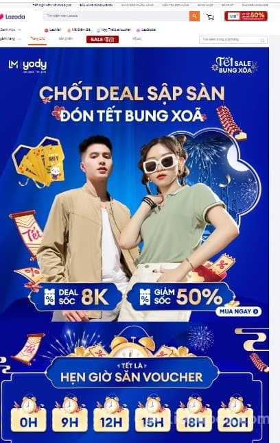 Mẫu áo polo nam trẻ trung từ shop YODY