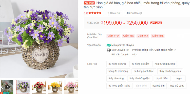 Lẵng hoa tròn đủ màu sắc cao cấp đón xuân