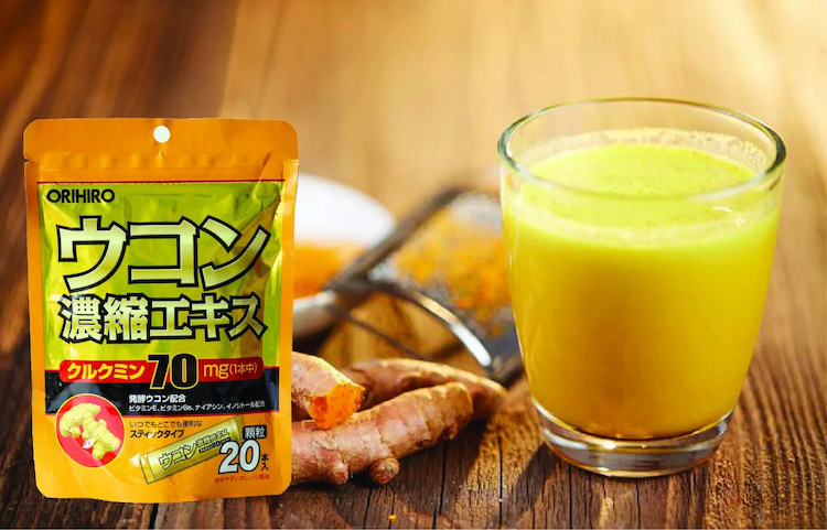 Tinh bột nghệ giải rượu Orihiro Hovenia Plus