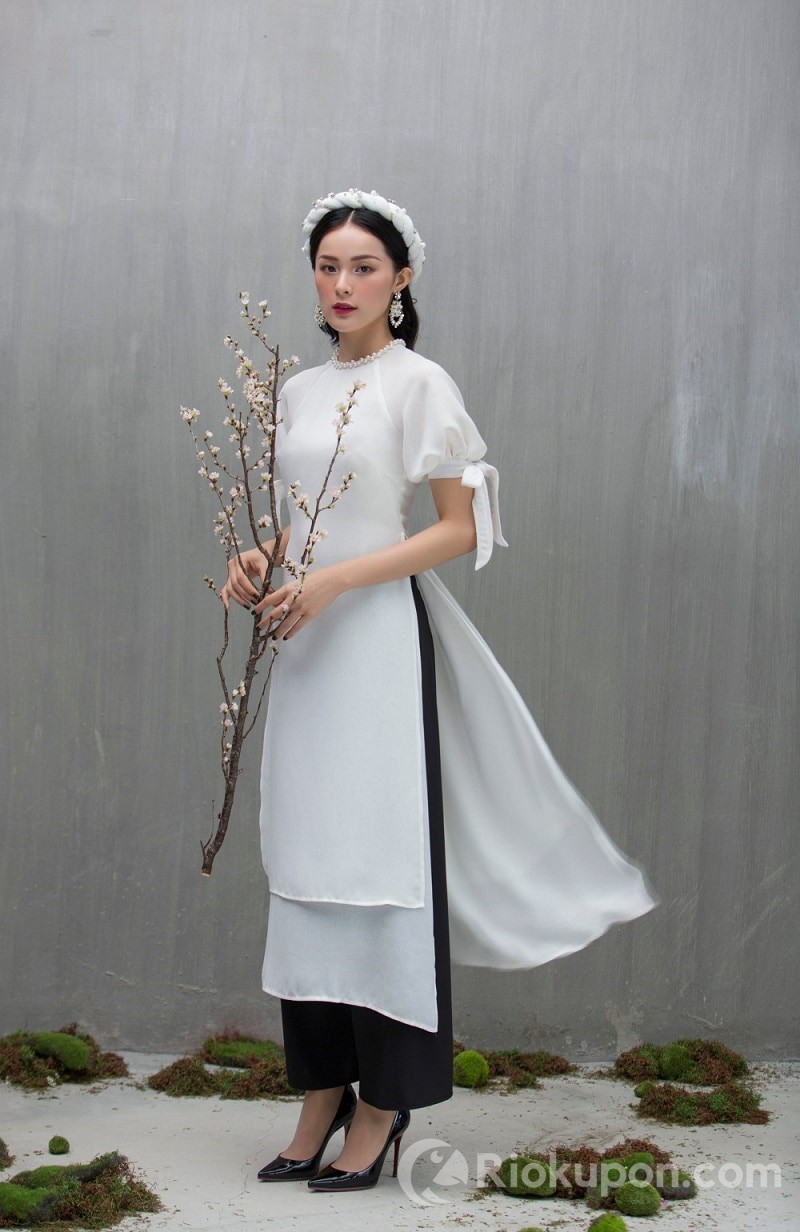 Màu trắng trong ngày mùng 1 Tết
