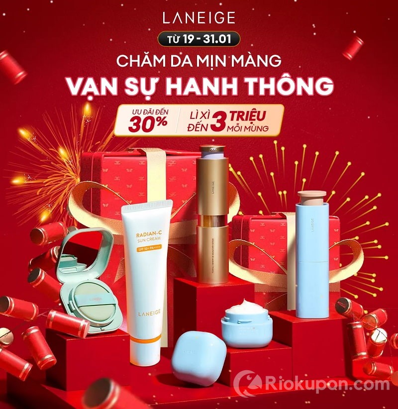 Sản phẩm kem nền Laneige Neo Foundation Matte trong Shopee Premium sale tết