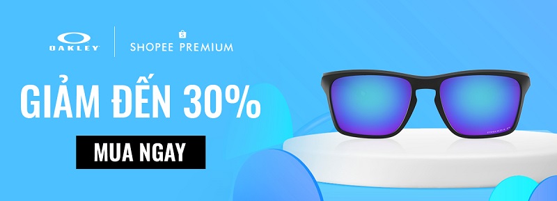 Gương kính thể thao OAKLEY được giảm giá trong Shopee Premium sale tết