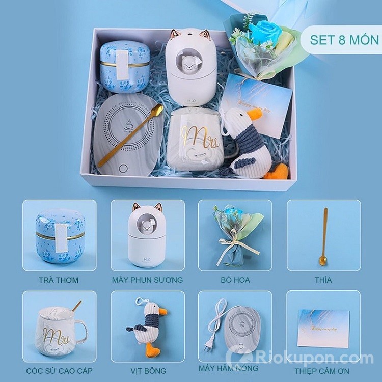 Quà tặng Valentine đẹp ý nghĩa trong hộp nhỏ gọn