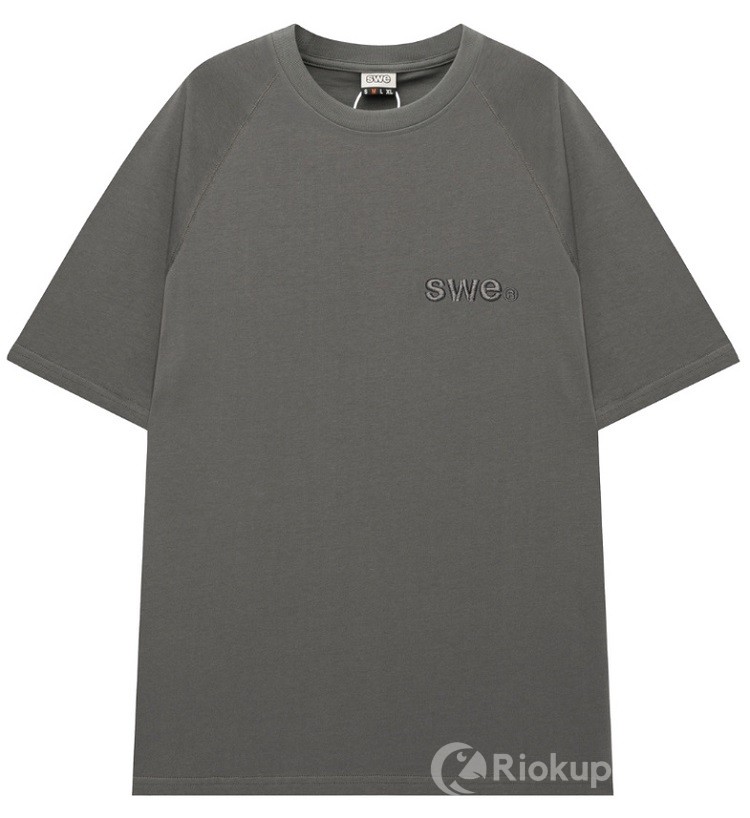 Áo phông unisex cổ tròn Raglan tee Swe chất liệu cotton