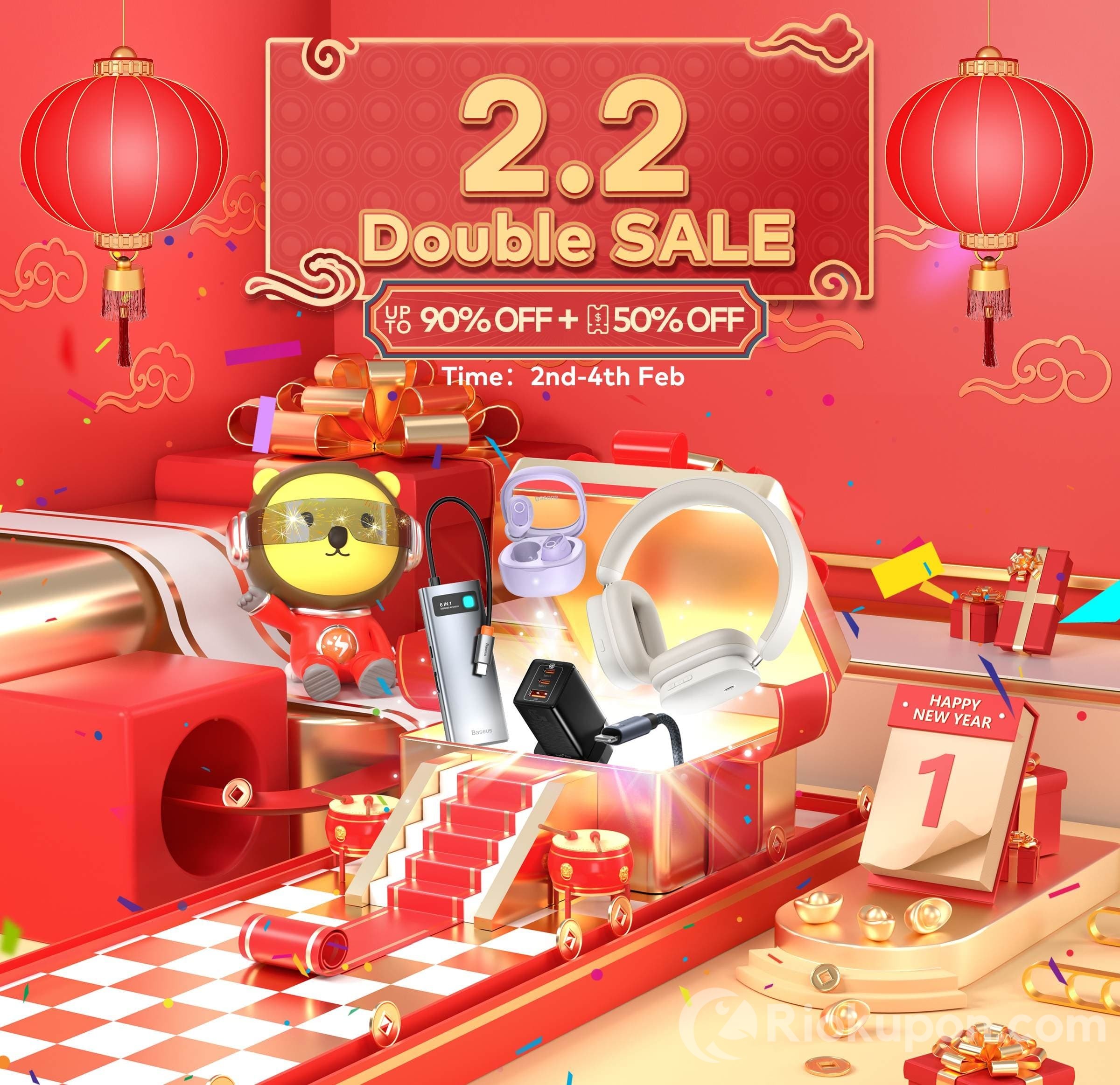 [NÓNG] Baseus SALE 2.2 trên Lazada rẻ chưa từng thấy, chốt ngay để nhận quà