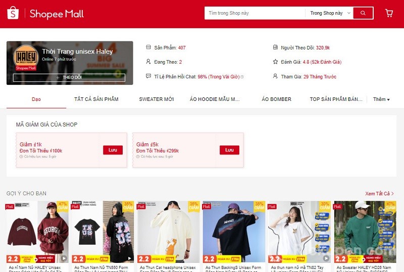 Quần thun nam Thời trang unisex Halley trên Shopee