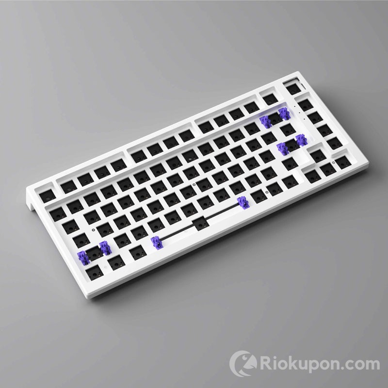 Chi tiết bàn phím cơ MG75 với tính năng hotswap