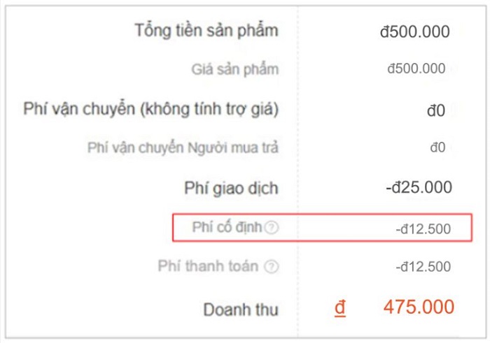 Tải báo cáo chi tiết doanh thu Shopee