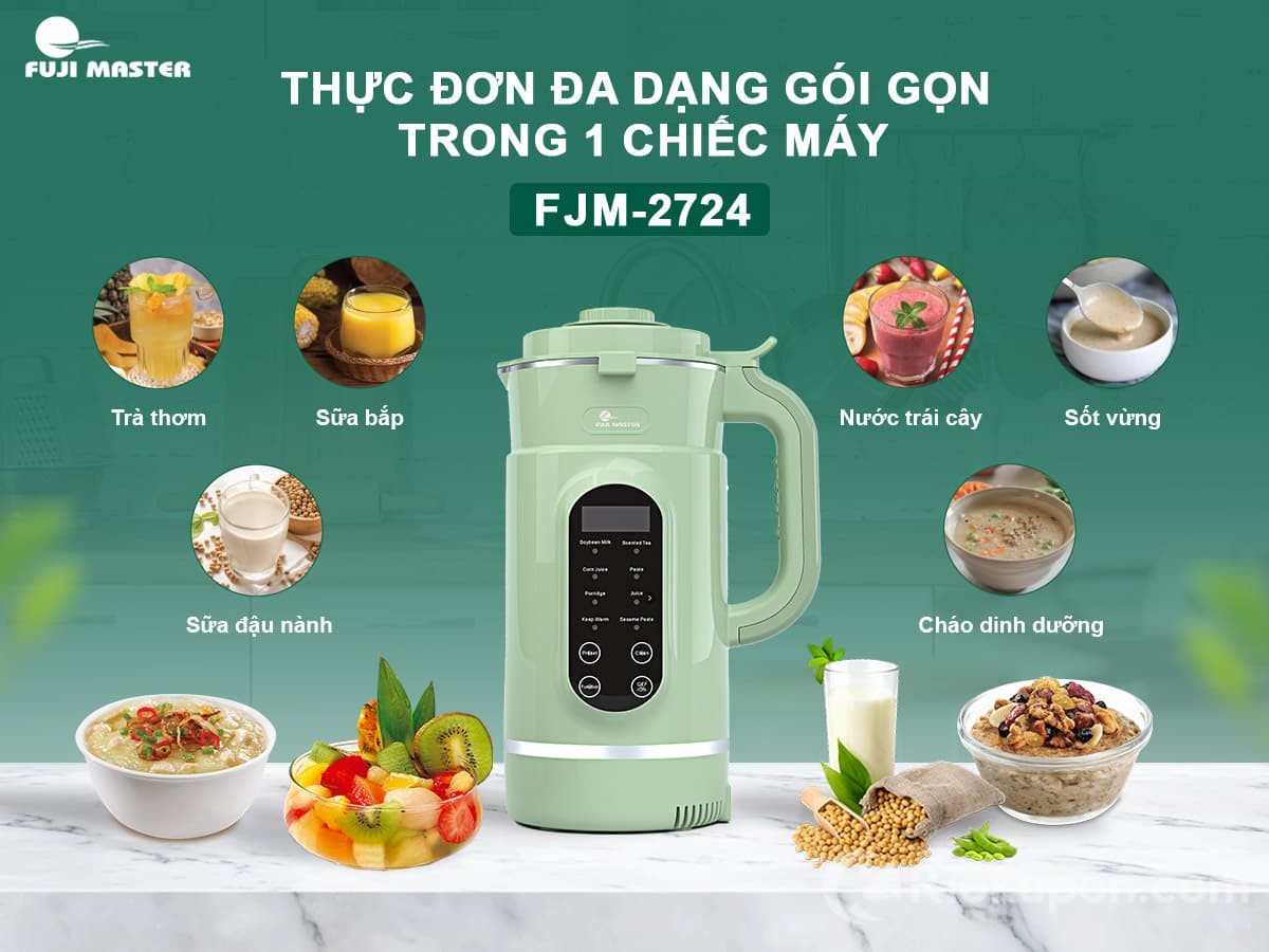 Máy làm sữa hạt Fuji Master
