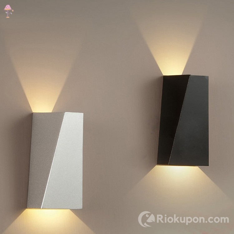 Đèn hắt tường 2 đầu