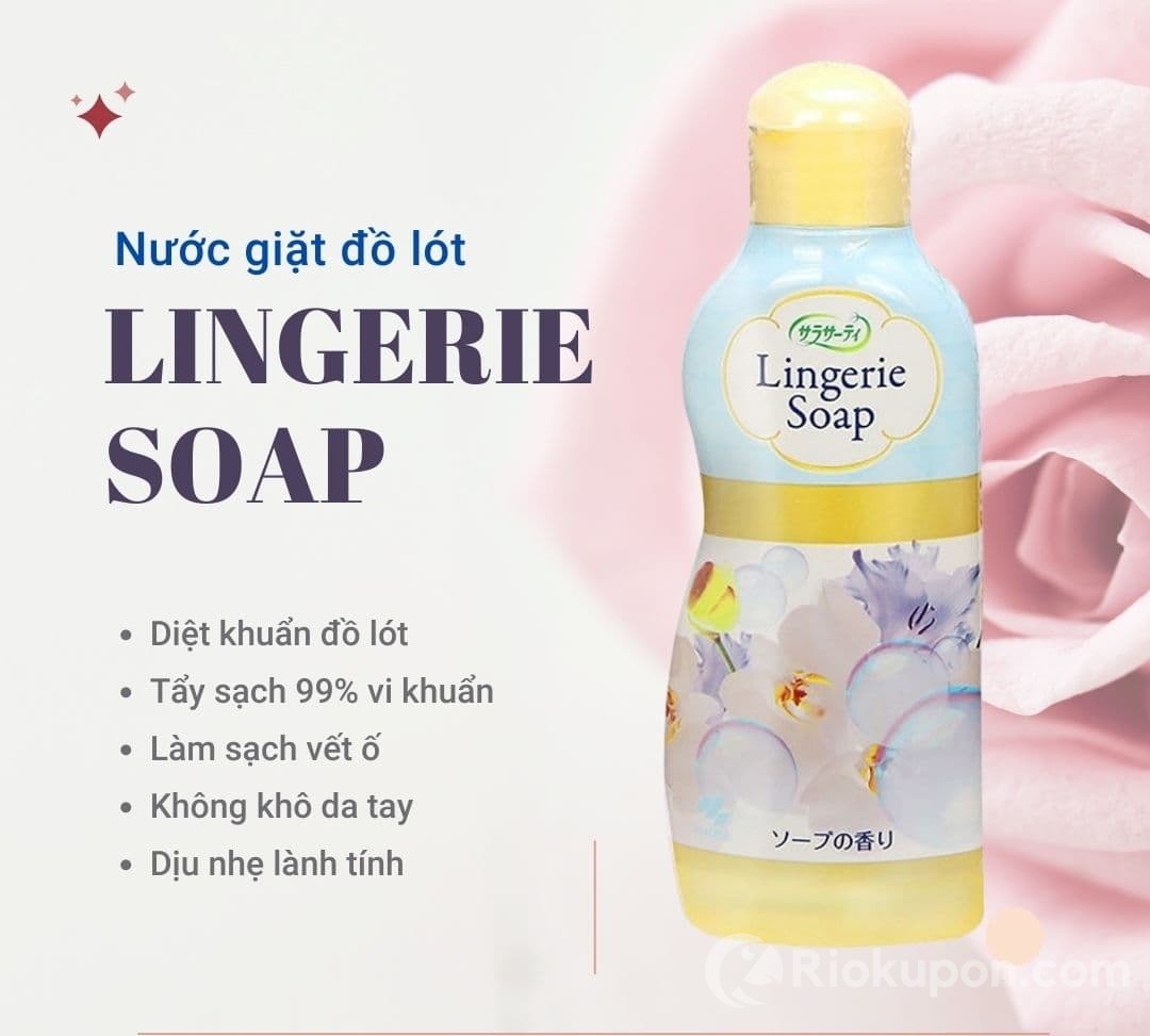 Nước giặt Lingerie Soap Nhật Bản
