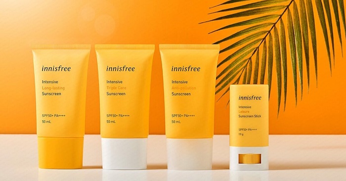 Kem chống nắng Innisfree dưỡng ẩm sâu cho da nhạy cảm