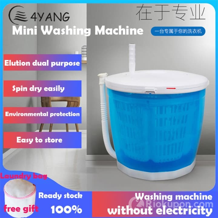 Máy giặt mini 4Yang sấy khô tích hợp