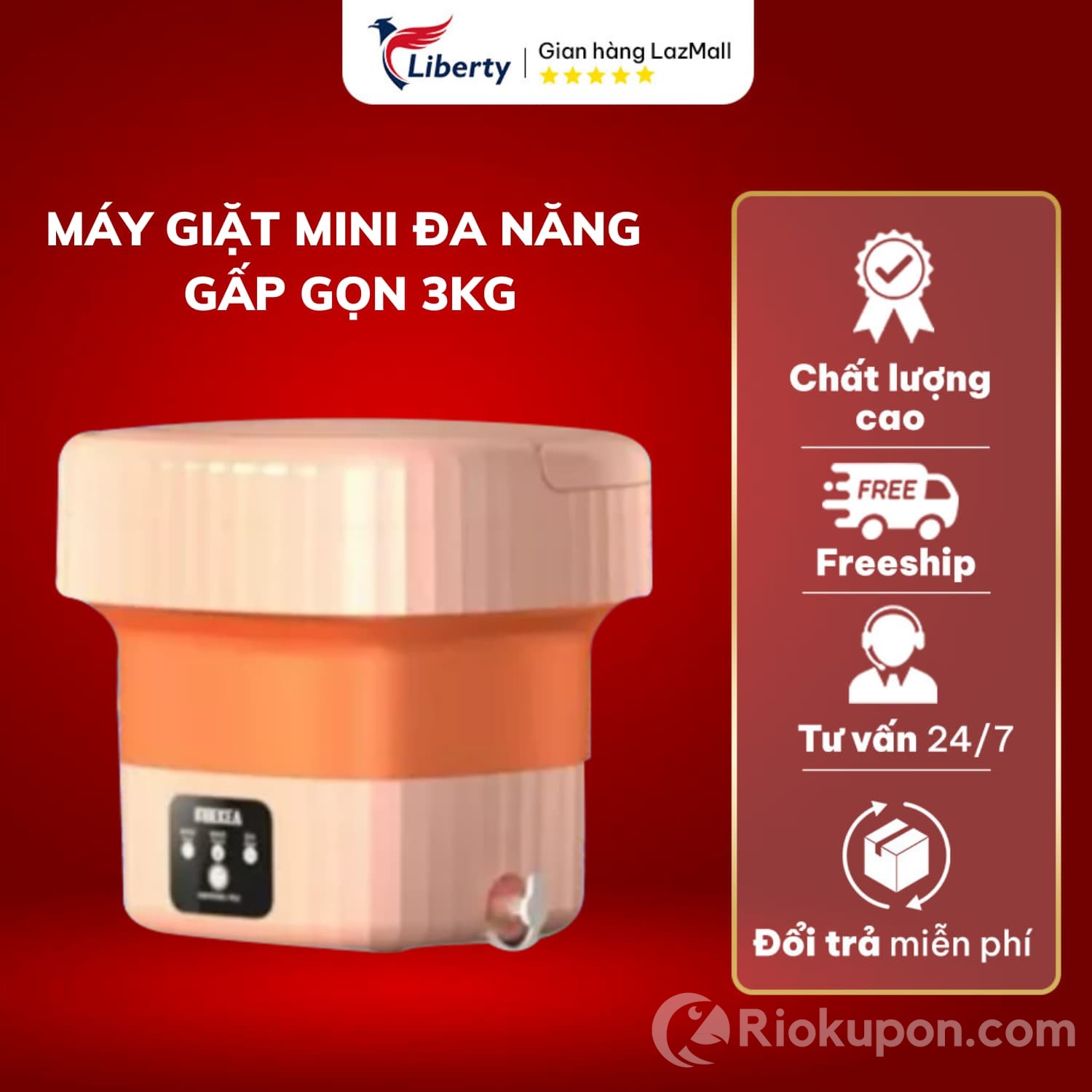 Máy giặt mini Sclean đa chức năng