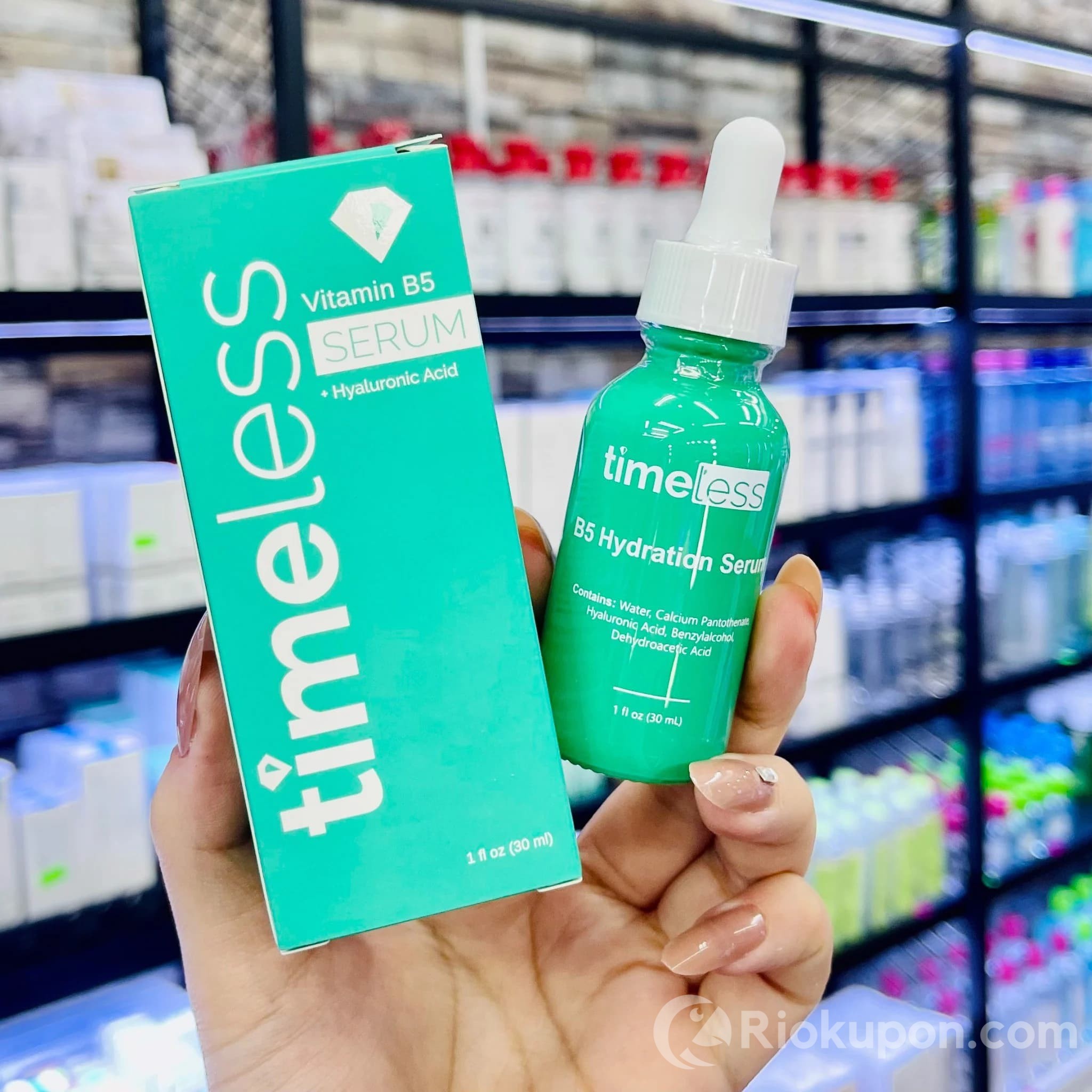 Thành phần và kết cấu serum Timeless B5 đáng tin cậy