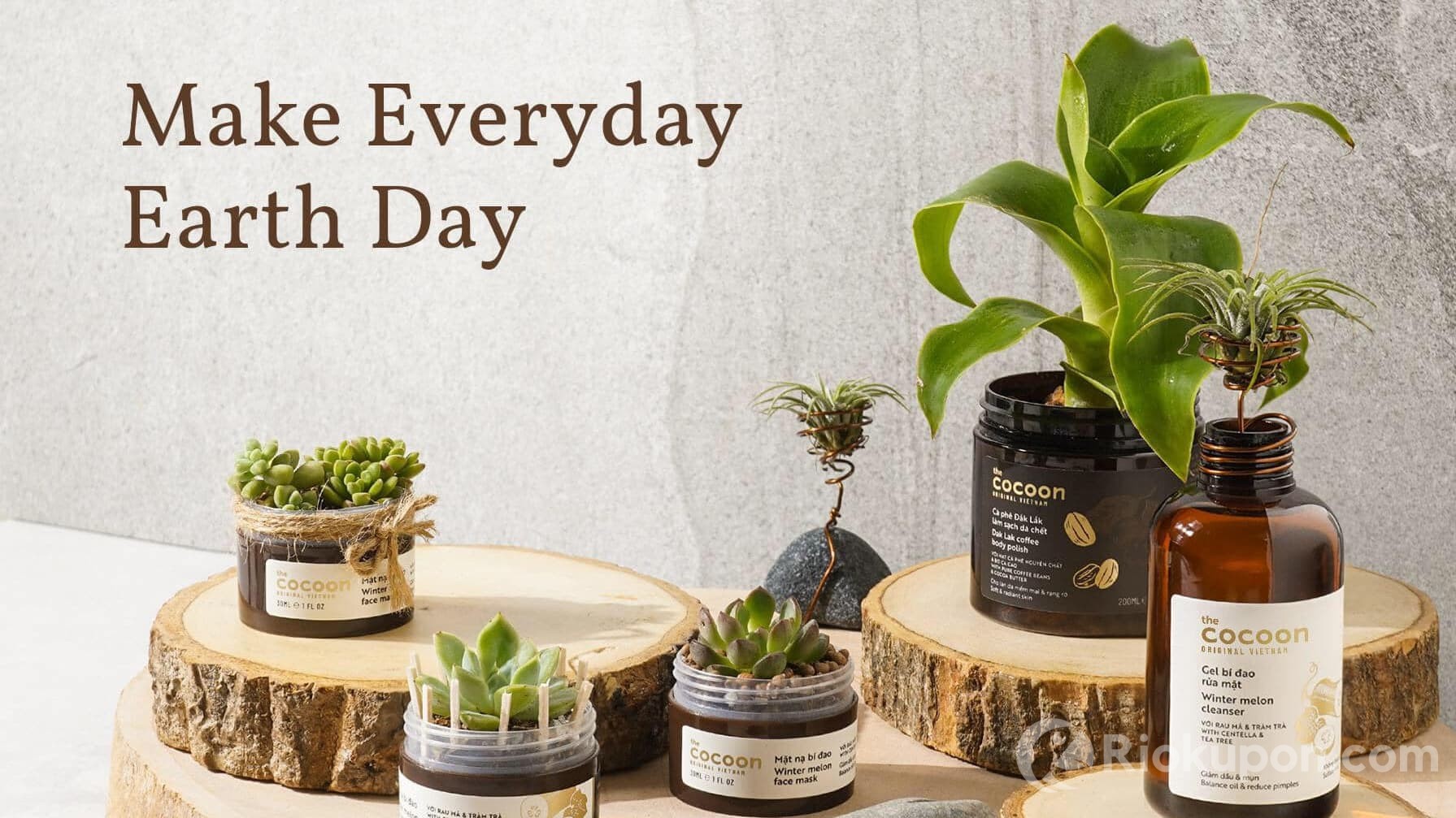 Thương hiệu mỹ phẩm thuần chay Cocoon Việt Nam