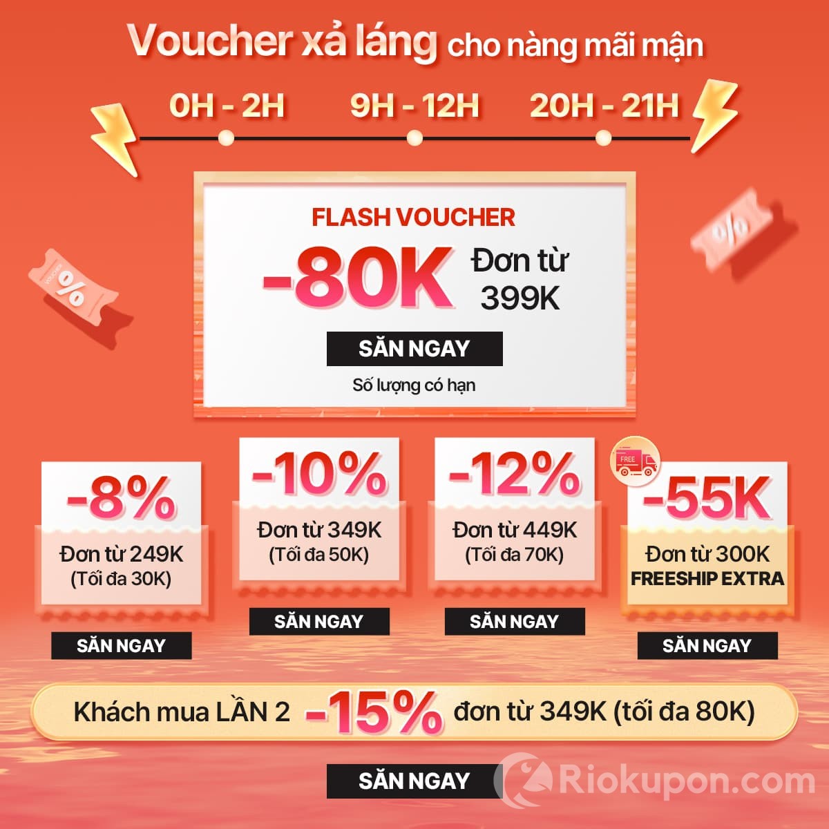 Ưu đãi Mise En Scene SALE 13-15/3