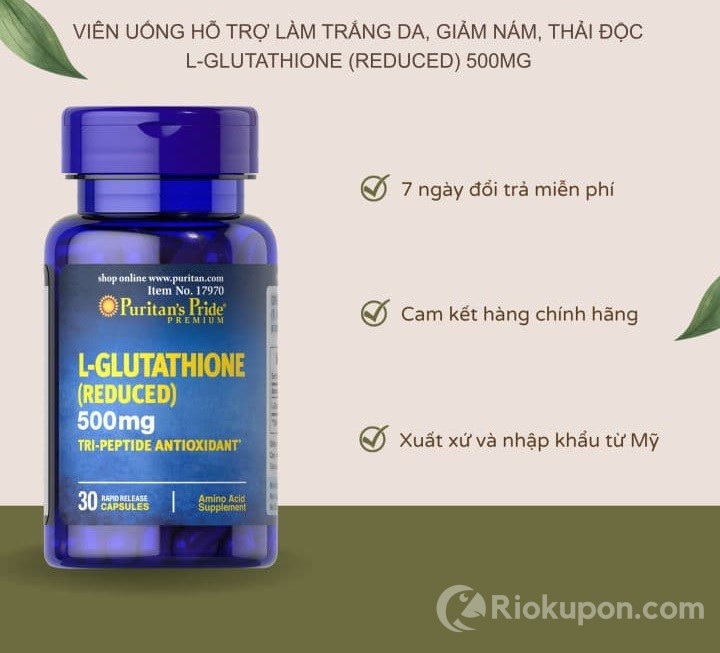 Puritan's Pride viên uống làm đẹp da
