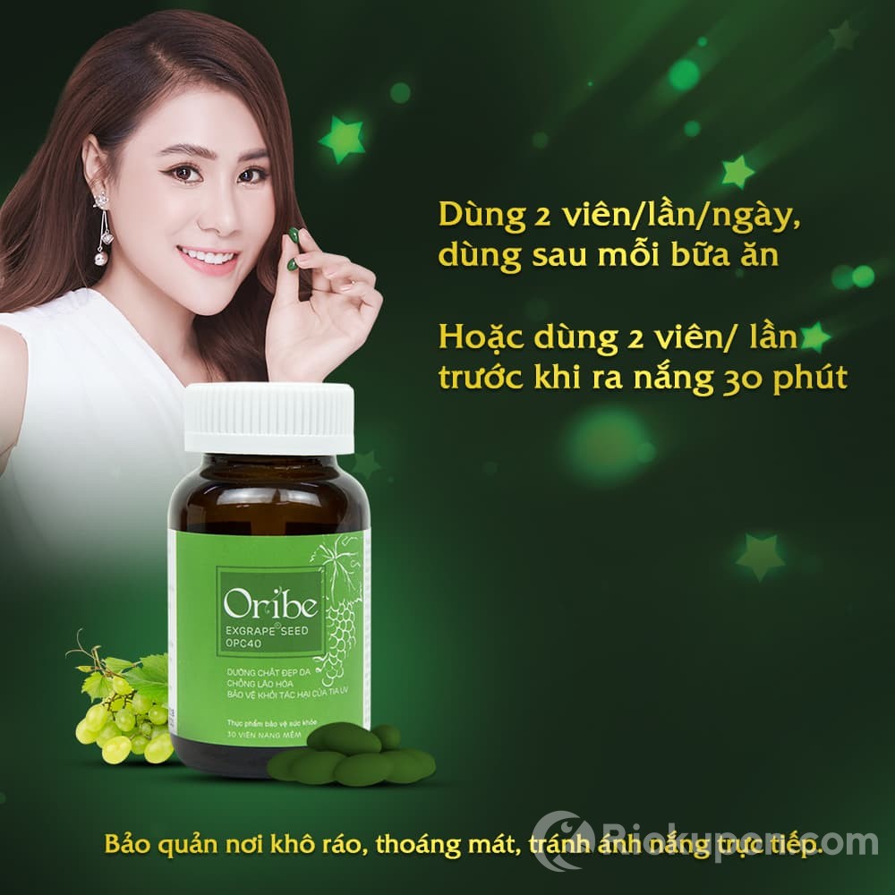 Viên uống Oribe chiết xuất từ nhau thai cừu
