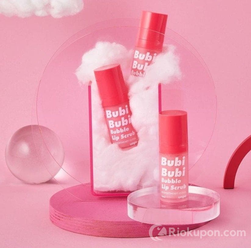 Tẩy da chết môi Bubi Bubi với BHA, PHA và chiết xuất thiên nhiên