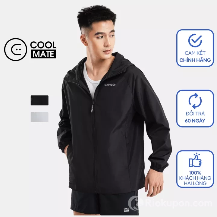 Áo khoác nam có mũ Daily Wear chống nắng