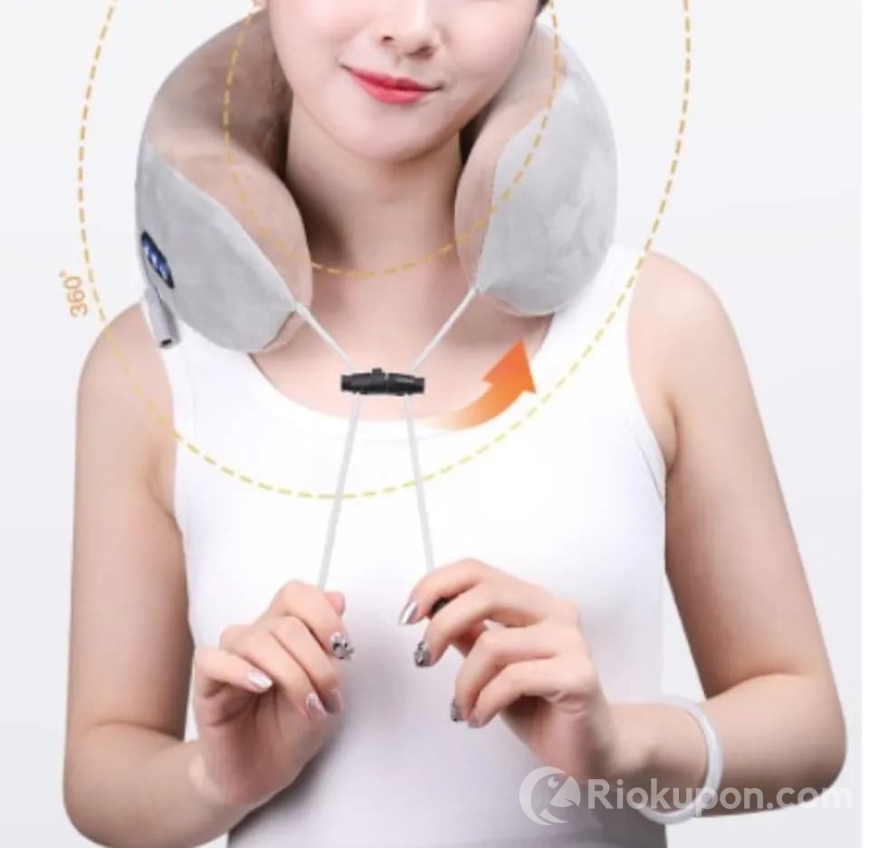 Gối cổ chữ U có chức năng massage giảm đau mỏi