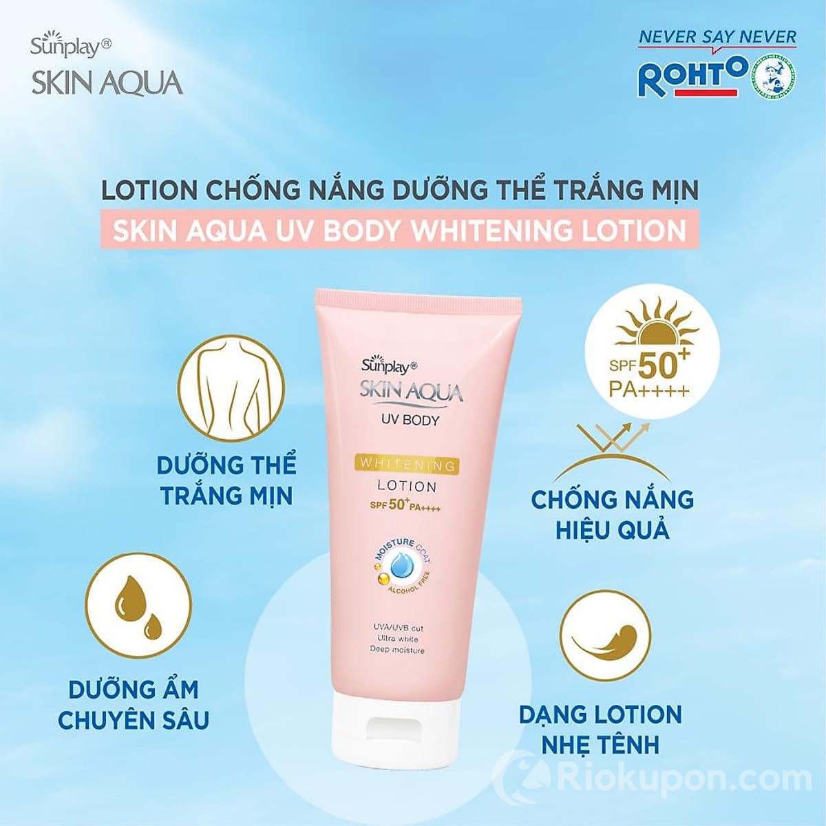 Kem chống nắng body Sunplay