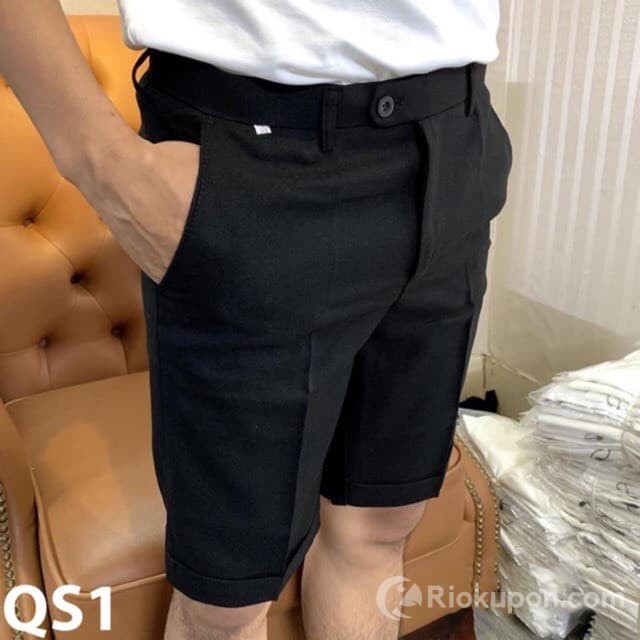 Quần short Tây Âu chất liệu tuyết hàn co giãn, form đẹp