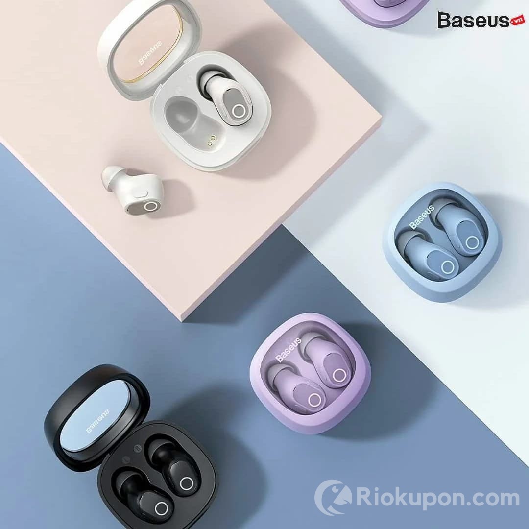 Thiết kế nhỏ gọn tai nghe Baseus WM02 Bluetooth 5.3