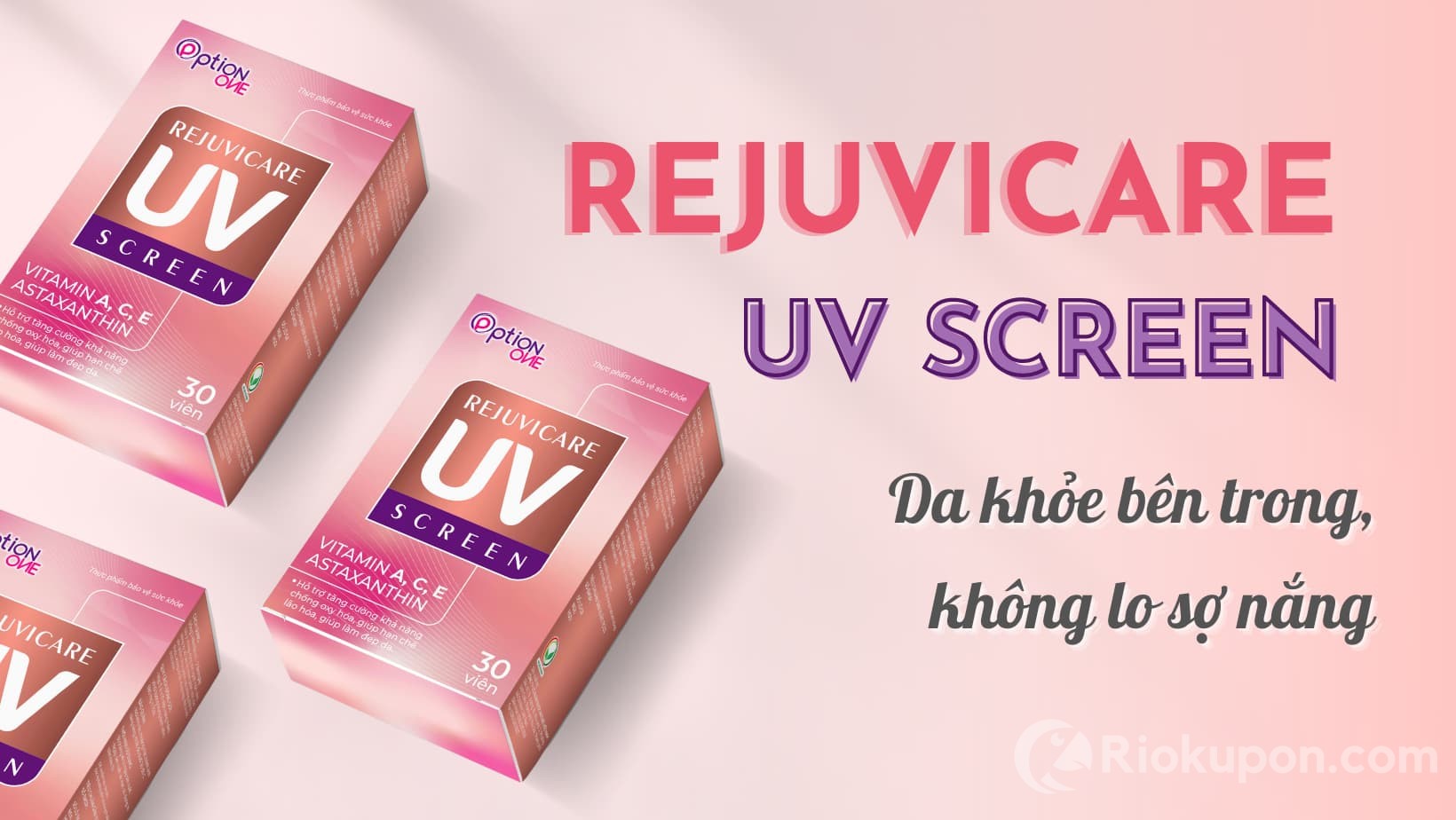 Viên uống chống nắng Rejuvicare UV Screen
