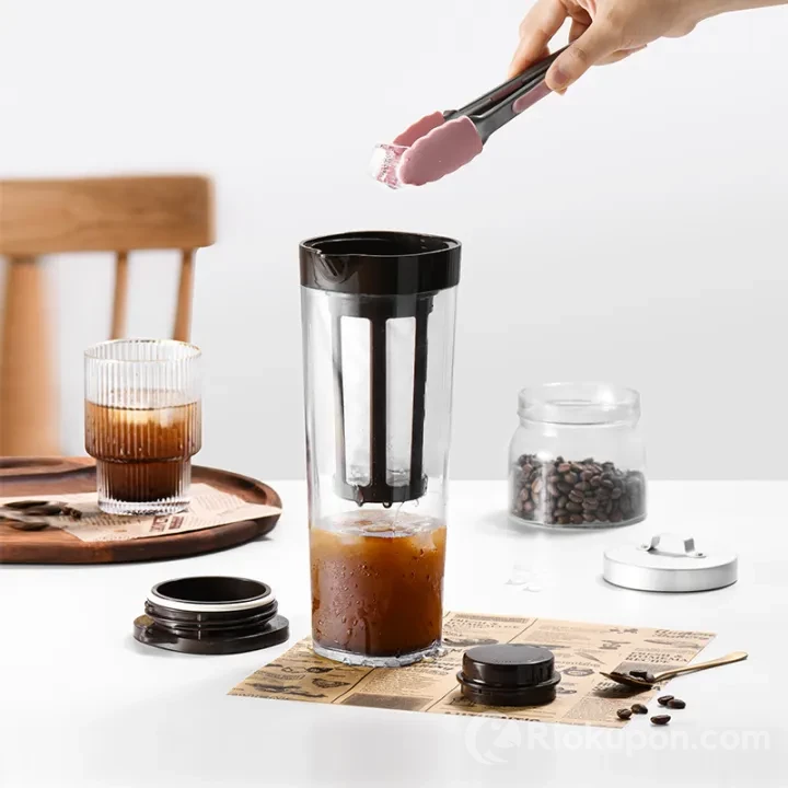 Bình pha cafe COLD BREW nhựa nguyên sinh ABS